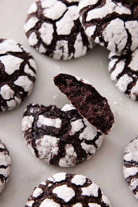 Chocolate Crinkle Cookies