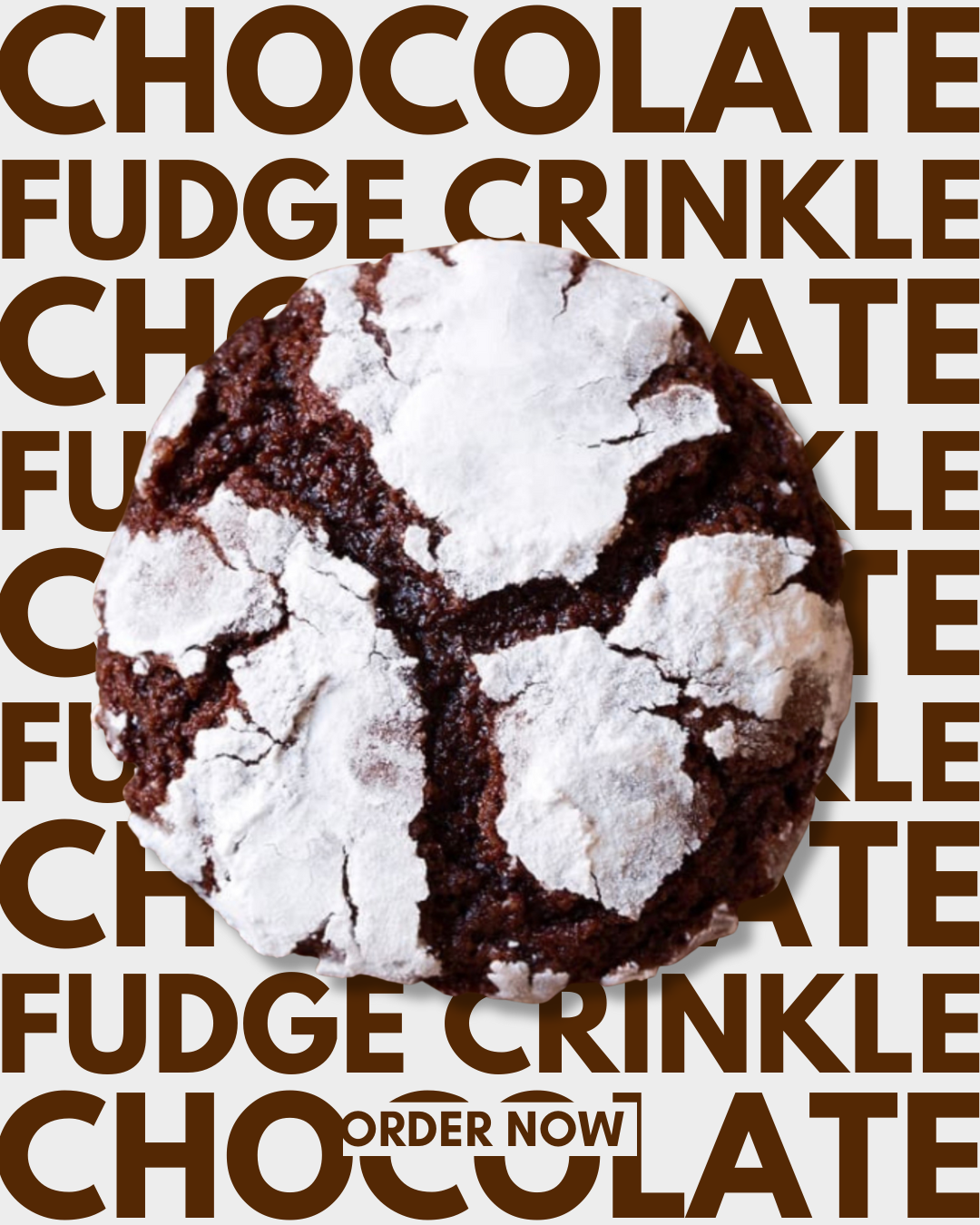 Chocolate Crinkle Cookies